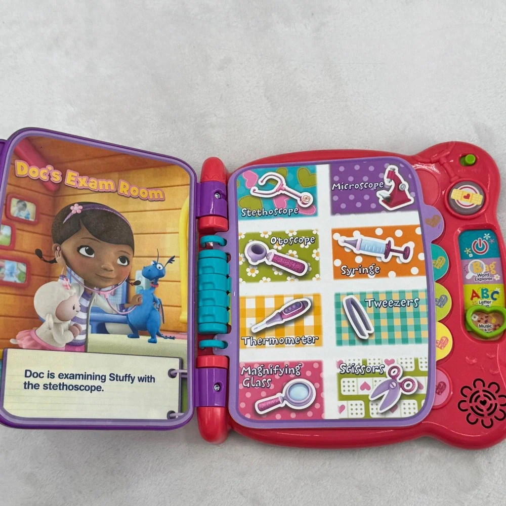 VTech Doc McStuffins Big Book of Boo-Boos Kids Interactive Learning Toy Disney